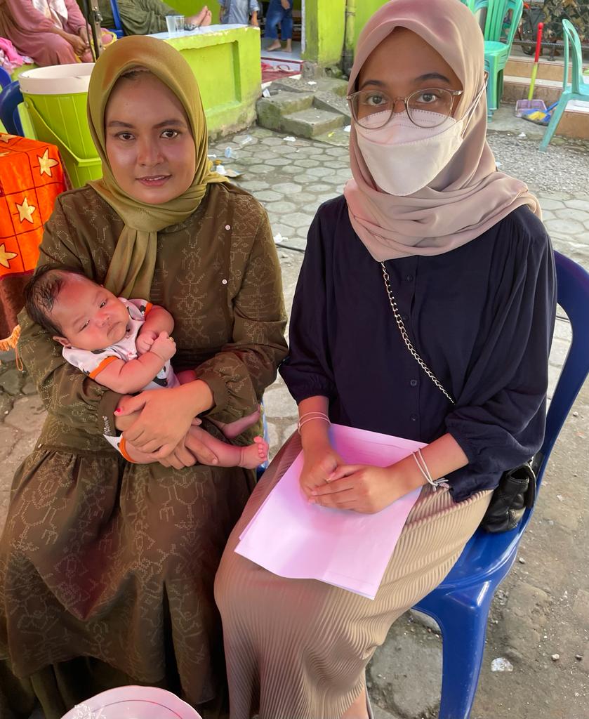 Kunjungan Ketiga Bertemu Adik Fatir di hari Aqiqah 